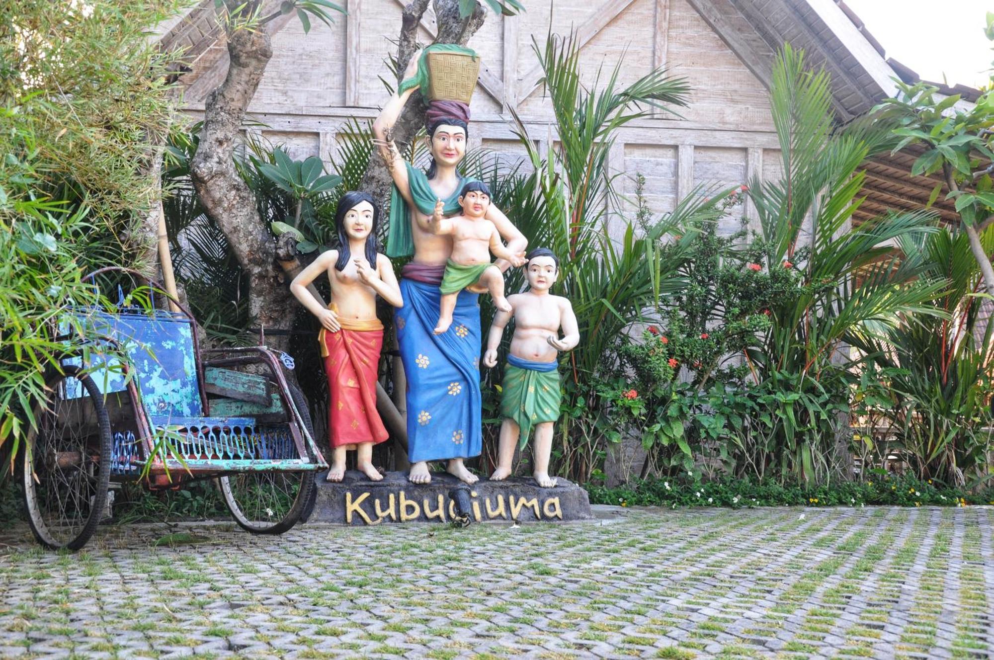 Kubudiuma Villas Bali ชังกู ภายนอก รูปภาพ